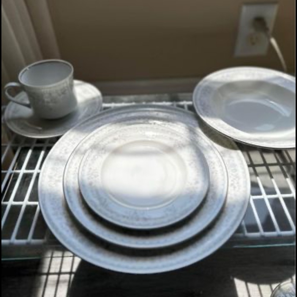 Royal lace china set